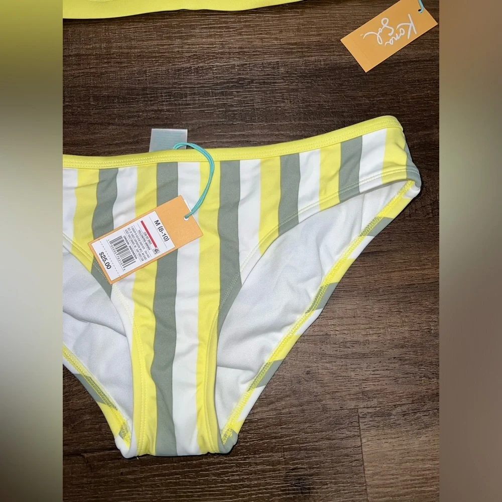 NWT Target Kona Sol Yellow Bikini Set
